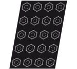 Flexipan 60x40 plaque de 20 hexagones 8 cm