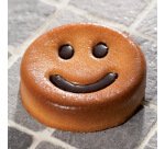 Flexipan 60x40 plaque de 24 smileys (12 coeurs, 12 sourires)  Ø 7,8 h 2 cm