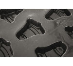 Flexipan 60x40 plaque de 15 cloches 10.2x9.2x9.2 cm