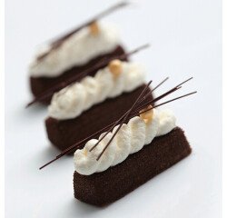 Flexipan 60x40 plaque de 120 bonbons chocolat mini-lingot 4.5x1.5 cm