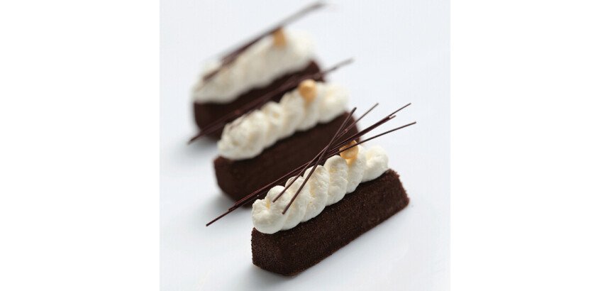 Flexipan 60x40 plaque de 120 bonbons chocolat mini-lingot 4.5x1.5 cm