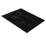 Flexipan 60x40 plaque de 48 demi-cylindres 8.5x1.7 cm
