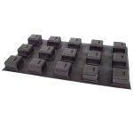 Flexipan 60x40 plaque de 24 mini-écrins 5x5x2.9 cm