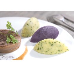 Flexipan GN 1/1 plaque de 32 grandes quenelles 8.4x4.4x3.5 cm