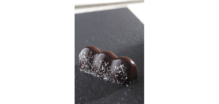 Flexipan 60x40 plaque de 27 mini-chenilles 10x4x3.6 cm