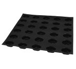 Flexipan 60x40 plaque de 50 mini-ondulos 5x3.5x2 cm