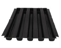Flexipan kit de 5 inserts pour bûches avec support 49.5x4x3.9 cm