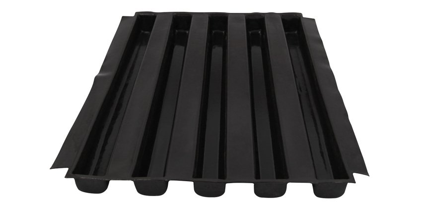 Flexipan kit de 5 inserts pour bûches avec support 49.5x4x3.9 cm