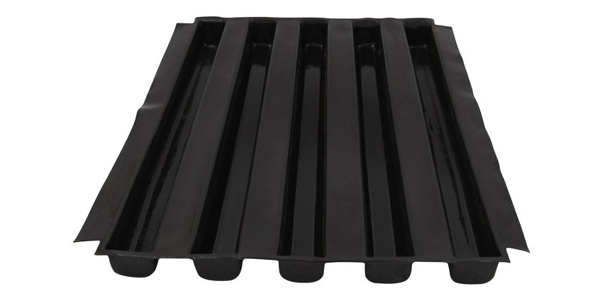 Flexipan kit de 5 inserts pour bûches avec support 49.5x4x3.9 cm
