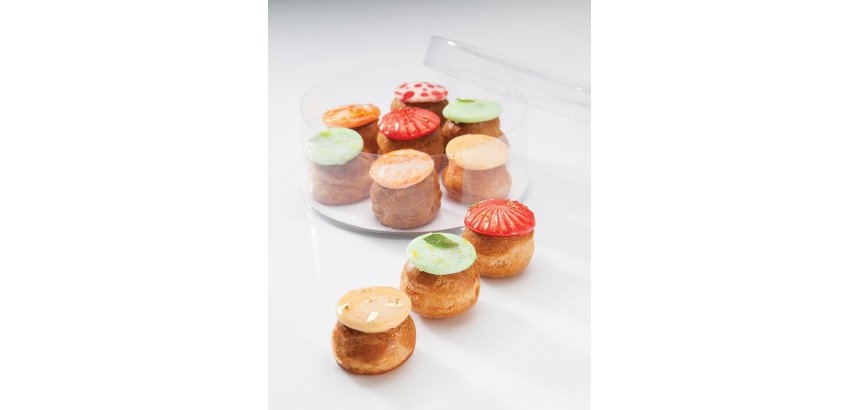 Flexipan Air plaque 600x400 de 59 petits choux 3 cm
