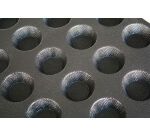 Flexipan Air plaque 600x400 de 60 tartelettes 4.2 cm