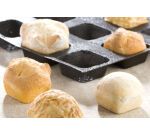 Flexipan Air plaque 600x400 de 15 petits pains carrés 9.3 cm