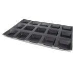 Flexipan Air plaque 600x400 de 15 petits pains carrés 9.3 cm