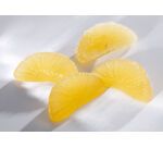 moule silicone pâte de fruit 24 quartiers de mandarine 4.5 cm