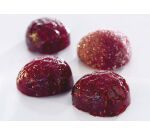 moule silicone pâte de fruit 24 demi-fraises 3.6 cm