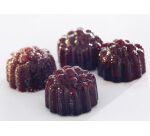 moule silicone pâte de fruit 24 framboises 3 cm