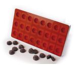 moule silicone pâte de fruit 24 framboises 3 cm