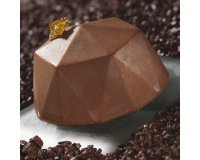Flexipan inspiration  plaque de 24 moules silicone diamants 7.4x7.4x4 cm