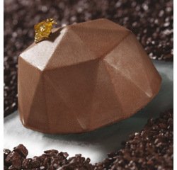 Flexipan inspiration  plaque de 24 moules silicone diamants 7.4x7.4x4 cm