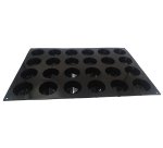 Flexipan inspiration  plaque de 24 moules silicone diamants 7.4x7.4x4 cm