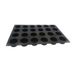 Flexipan inspiration de 24 moules silicone cylindres 7x4 cm