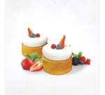 Flexipan inspiration plaque de 24 moules silicone Ring 3D Ø 8 h 2,3 cm