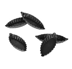 Exopan 25 barquettes cannelées 10 cm