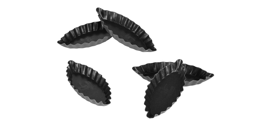 Exopan 25 barquettes cannelées 10 cm