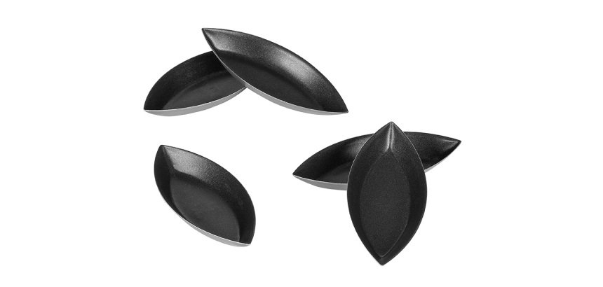 Exopan 12 barquettes unies 11 cm