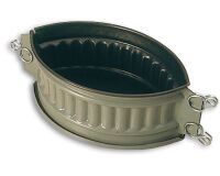 Exopan pâté en croûte ovale à côtes 24x14x9.5 cm