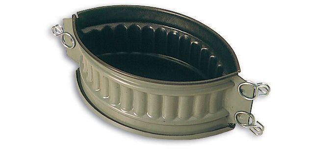 Exopan pâté en croûte ovale à côtes 18x11x7.5 cm