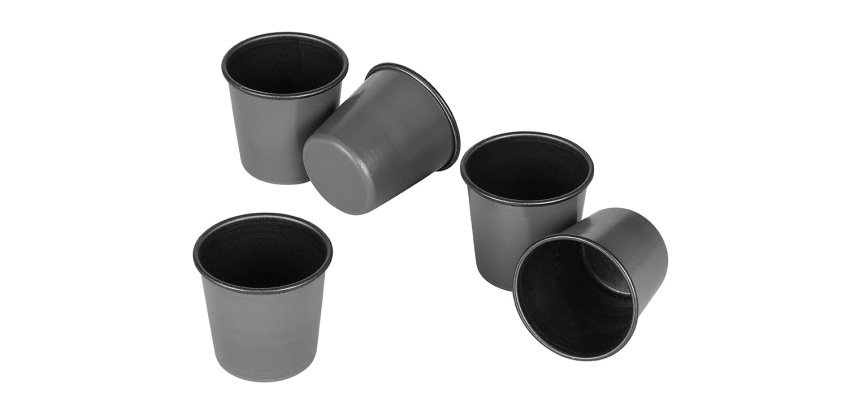 Exopan 6 darioles rondes 6.5 cm
