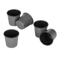 Exopan 6 darioles rondes 5 cm