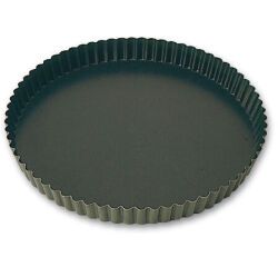 Exopan tourtière cannelée bord roulé 22 cm