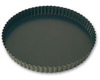 Exopan tourtière cannelée bord roulé 28 cm