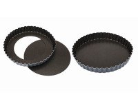 Exopan tourtière cannelée fond mobile 30 cm