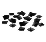 Exopan 25 moules à petits fours carré uni 3.5 cm