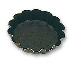 Exopan 25 moules à petits fours tartelette cannelée 4.5 cm