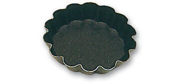 Exopan 25 moules à petits fours tartelette cannelée 4.5 cm