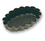Exopan 25 moules à petits fours ovale cannelé 4.5 cm