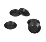 Exopan 25 tartelettes rondes unies 7.5 cm