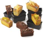 Exoglass 6 cakes rectangulaires 9x4x4 cm