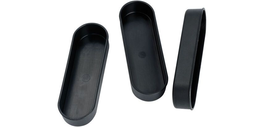 Exoglass 48 tartelettes oblong spécial fonceuse à pâte 13x4 cm