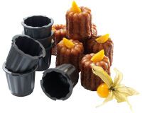 Exoglass 6 moules à cannelé 5.5 cm