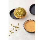 Exoglass 12 tartelettes rondes cannelées 8 cm