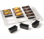 Exoglass plaque inox 400x300 de 15 cakes 9x4x4 cm