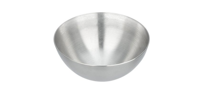 calotte 1/2 sphère ou moule dôme inox 7 cm
