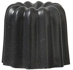 6 moules à cannelés aluminium anti-adhérent 5.5 cm