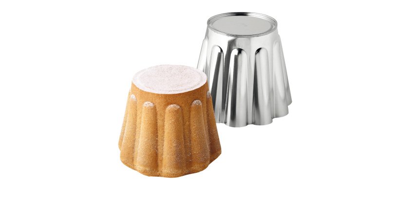 gâteau battu fer blanc 16 cm