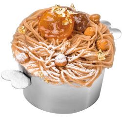 charlotte inox avec oreilles sans couvercle 20 cm